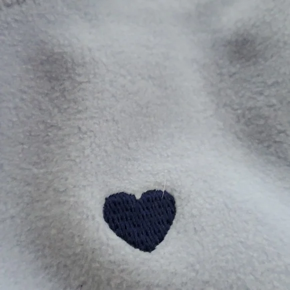 OshKosh B'gosh NWT 2 tone blue fleece zip up jacket size 18 month - Picture 3 of 9